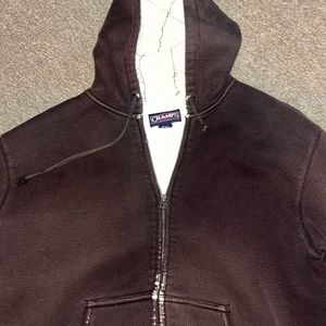 Worn out Champs Zip Up Hoodie